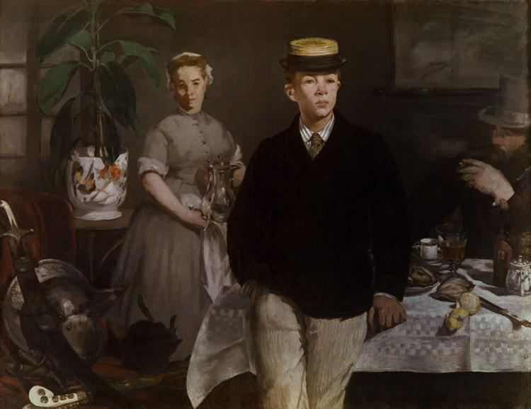 Edouard Manet Luncheon in the Studio (mk09)